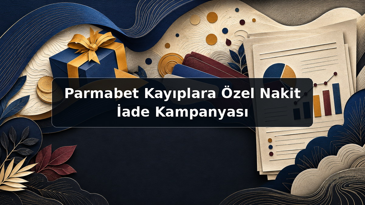 Parmabet Kayıplara Özel Nakit İade Kampanyası hakkında açıklayıcı görsel